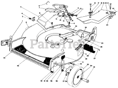 Toro 20629 C - Toro Walk-Behind Mower (SN: 007000001 - 007999999) (1987)