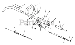 Echo GT-1100 - Echo String Trimmer (SN: 098001 - 126000)