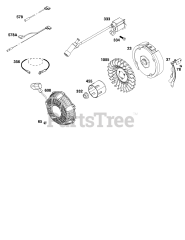 Briggs & Stratton 130G32-0123-H5 - Briggs & Stratton Horizontal Engine Flywheel, Ignition, and Starter Group