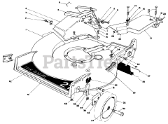 Toro 20676 - Toro Walk-Behind Mower (SN: 004000001 - 004999999) (1984)