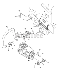 Echo CS-345 - Echo Chainsaw (SN: 03001001 - 03999999)