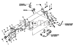 Troy-Bilt 15009 - Troy-Bilt Pony Rear-Tine Tiller (SN: 150090400101 & Above) FORWARD/REVERSE IDLER ASSEMBLY