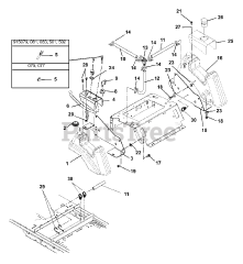 Ariens 915502 (1540) - Ariens Zoom 40" Zero-Turn Mower, 15hp Kawasaki (SN: 020000 & Above) Fuel Tank