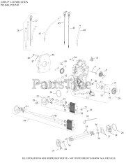 Kohler PCH680-3003 - Kohler Command PRO EFI Propane Engine, Basic Version, 23hp, 17.1kW 03 Lubrication