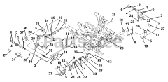 Ariens 992062 (2552 XL) - Ariens Zoom 52" Zero-Turn Mower, 25hp Kohler (SN: 004000 & Above) Brakes