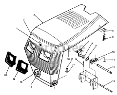 Toro 73501 (520-H) - Toro Garden Tractor (SN: 049000001 - 049999999) (1994)