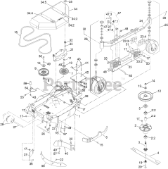 Exmark LZX980EKC96RW0 - Exmark 96" Lazer Z X-Series Zero-Turn Mower, Kohler (SN: 406294345 - 408644345) (Rev A) (2020)