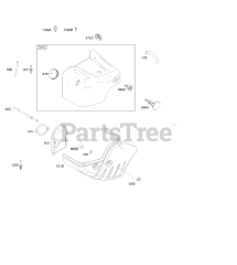 Briggs & Stratton 20M114-0139-E1 - Briggs & Stratton Horizontal Engine