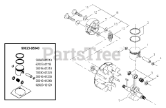 Shindaiwa T 231 B - Shindaiwa String Trimmer Clutch, Crankshaft, Piston
