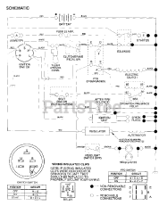 Poulan 418024 - Poulan Lawn Tractor (2006-01) SCHEMATIC
