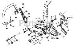 Echo CS-8002 - Echo Chainsaw (SN: 36001406 - 36999999)