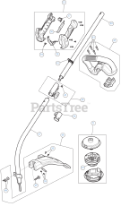 Dewalt DXGST227CS (41BD27CC939) - DeWALT String Trimmer General Assembly