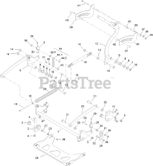 Toro 74504 TE - Toro 122cm GrandStand Stand-On Mower (SN: 316000001 - 316999999) (2016)