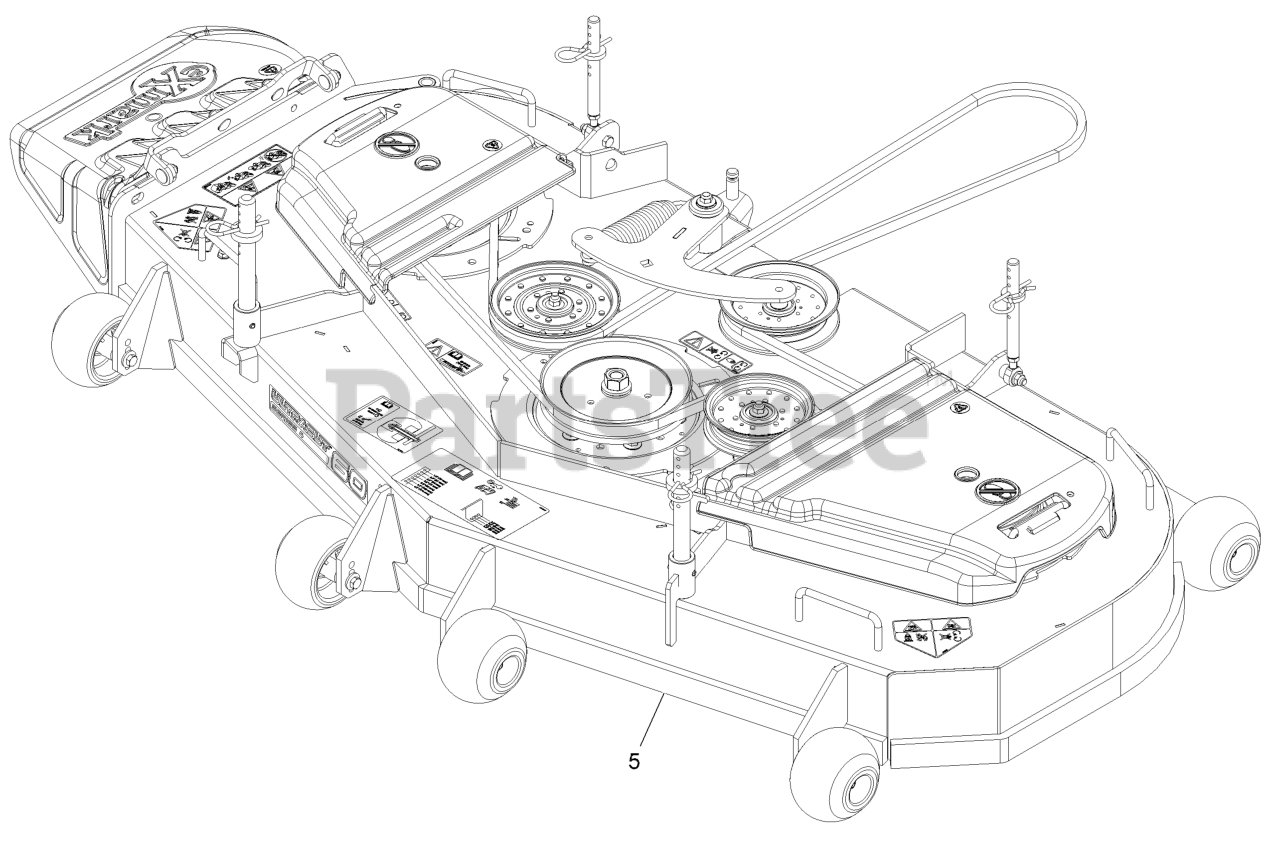 Exmark TTX691CKA60400 - Exmark 60