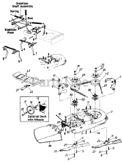 MTD 130-654F - MTD Lawn Tractor (1990)