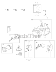 Briggs & Stratton 122S02-0005-H1 - Briggs & Stratton Vertical Engine