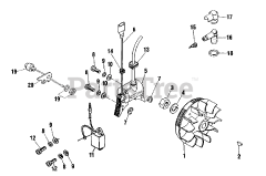 Shindaiwa B 40 - Shindaiwa Brush Cutter Ignition System