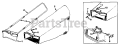 Cub Cadet 086 (190-086-100) - Cub Cadet Grass Catcher (1990) Grass Catcher