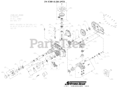 Gravely 918014 (ZT XL 52) - Gravely 52" Zero-Turn Mower, 25hp Kohler Pro (SN: 000101 - 004999)