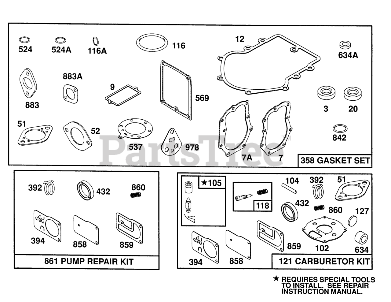 Briggs & Stratton 400707-1110
