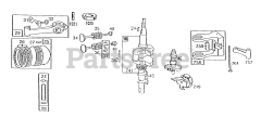 Briggs & Stratton 191707-2425-01 - Briggs & Stratton Vertical Engine Piston Group