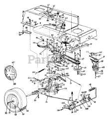 White Outdoor LT-13 (134A676F190) - White Outdoor 38" Lawn Tractor (1994)