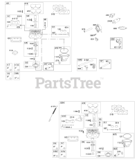 Briggs & Stratton 40R777-0010-B1 - Briggs & Stratton Vertical Engine Carburetor, Fuel Supply