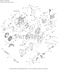 Kohler CH255-3158 - Kohler Command PRO Twin Engine, Basic Version, 5.5hp, 4kW 05 Ignition/Charging