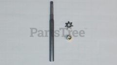 Gravely 02498900 Hex Shaft And Sprocket Kit - image 2