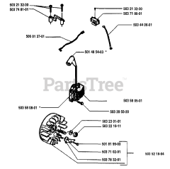 Husqvarna 40 - Husqvarna Chainsaw (1995-06) Ignition/Flywheel