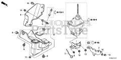 Honda HS1336 I A (SBAJ) - Honda 36" Snow Blower, Made in Japan (SN: SBAJ-5000001 - SBAJ-9999999) AIR GUIDE