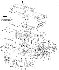 MTD 196-830-000 - MTD 45" Snow Thrower Attachment (1986)