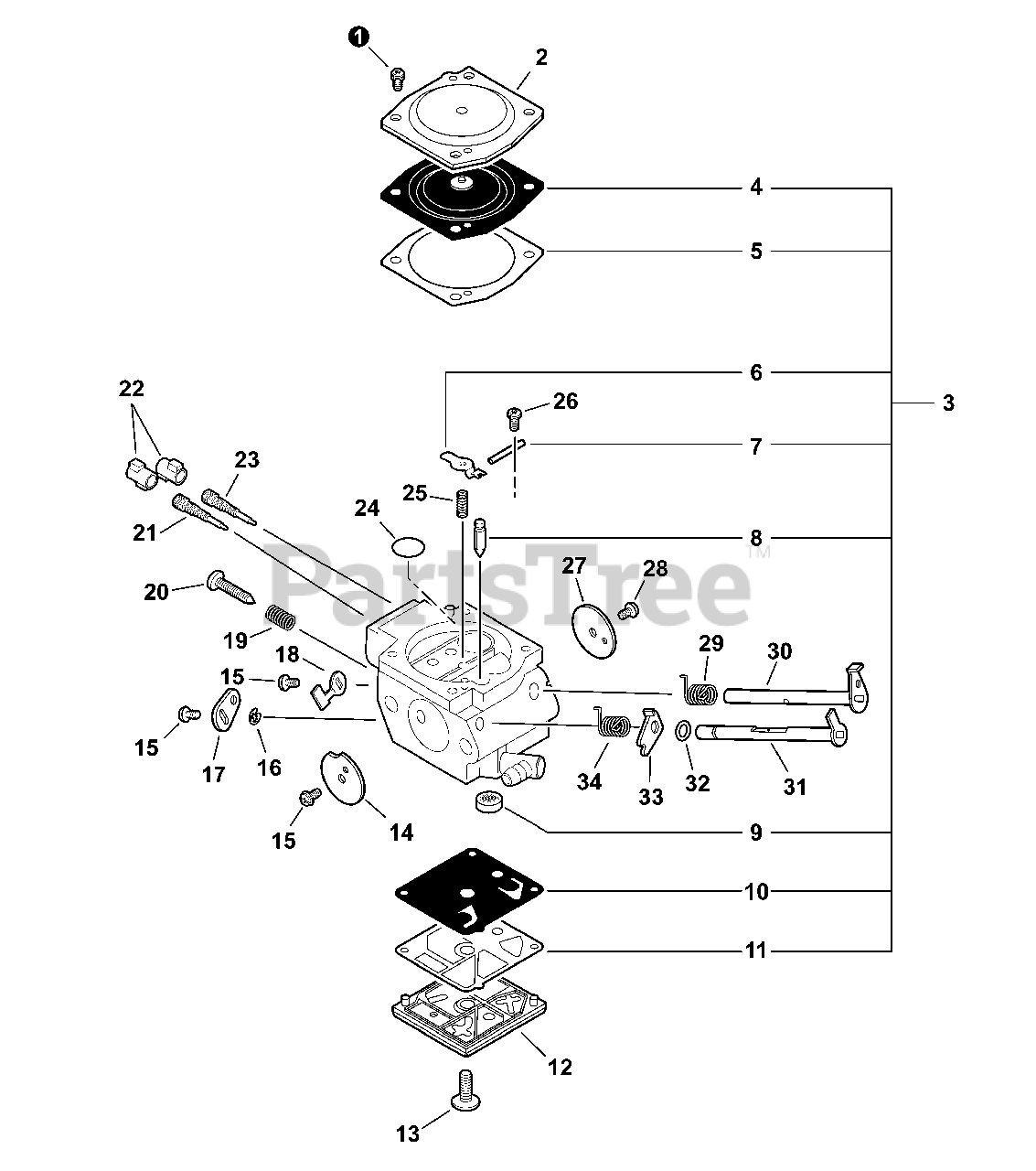 Echo CS620P Echo Chainsaw (SN C26712001001 C26712999999