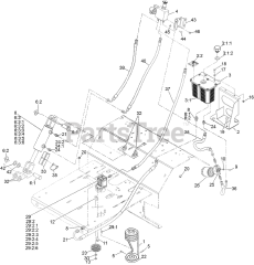 Exmark ARX541CKA30000 - Exmark 30" Stand-On Aerator, Kawasaki FS541V (SN: 406294345 - 408644345) (Rev A) (2020)