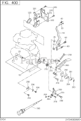 Subaru Robin EH340DS6000 (EH34) - Subaru Robin Engine 400 Governor