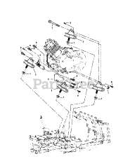 Cub Cadet Challenger 500 Camo (37AW7CLD010) - Cub Cadet 4x4 Utility Vehicle Engine Bracket