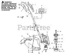 Paramount 5503-01 - Paramount Trimmer, Electric TRIMMER ASSEMBLY