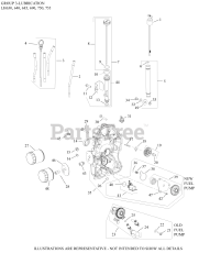 Kohler LH685-0002 - Kohler Aegis Engine, Basic Version, 23hp 03 Lubrication
