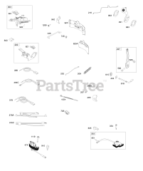 Briggs & Stratton 100802-0148-H8 - Briggs & Stratton Vertical Engine
