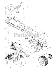 Yard-Man 13AD604G401 - Yard-Man Lawn Tractor (1999)