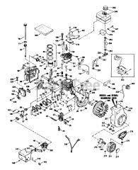 Toro 38052 (521) - Toro 21" Snow Thrower (SN: 020000001 - 029999999) (1992)