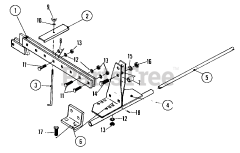 Snapper 7060431 - Snapper Garden Tool Kit Tool Bar &amp; Mast