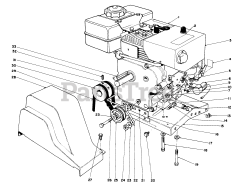 Toro 38150 (826) - Toro Snow Thrower (SN: 007000001 - 007999999) (1987)