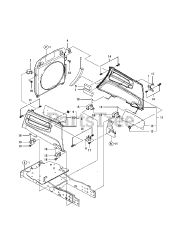 Cub Cadet Yanmar Ex3200 (54ACC4MN727) - Cub Cadet Yanmar Ex Series Compact Tractor Side Cover