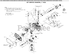 Gravely 915140 (ZT 34) - Gravely 34" Zero-Turn Mower, Briggs & Stratton (SN: 000101 & Above)