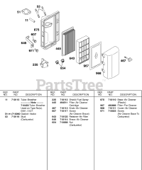 Briggs & Stratton 115432-0117-01 - Briggs & Stratton Horizontal Engine