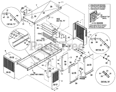 Generac QT10068KNSN - Generac 100kW Home Standby Generator (SN: 4407256 - 4816109) (2007) Enclosure C5 (0F3596)