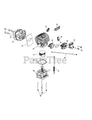 Murray MTD 5520 (41BY85AR978) - Murray Chainsaw Engine Assembly