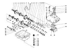 Toro 56036 - Toro 25" Premium Keylectric Rear-Engine Riding Mower (SN: 006000001 - 006999999) (1976)