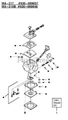 Weed Eater XT 20 - Weed Eater String Trimmer Carburetor Assembly WA-217, 219B